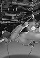 Slave gets wired so that the lightning bulb in his chute lights up