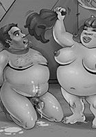 Poor American wanderer gets kidnapped and used by a chunky Eskimo hoochie